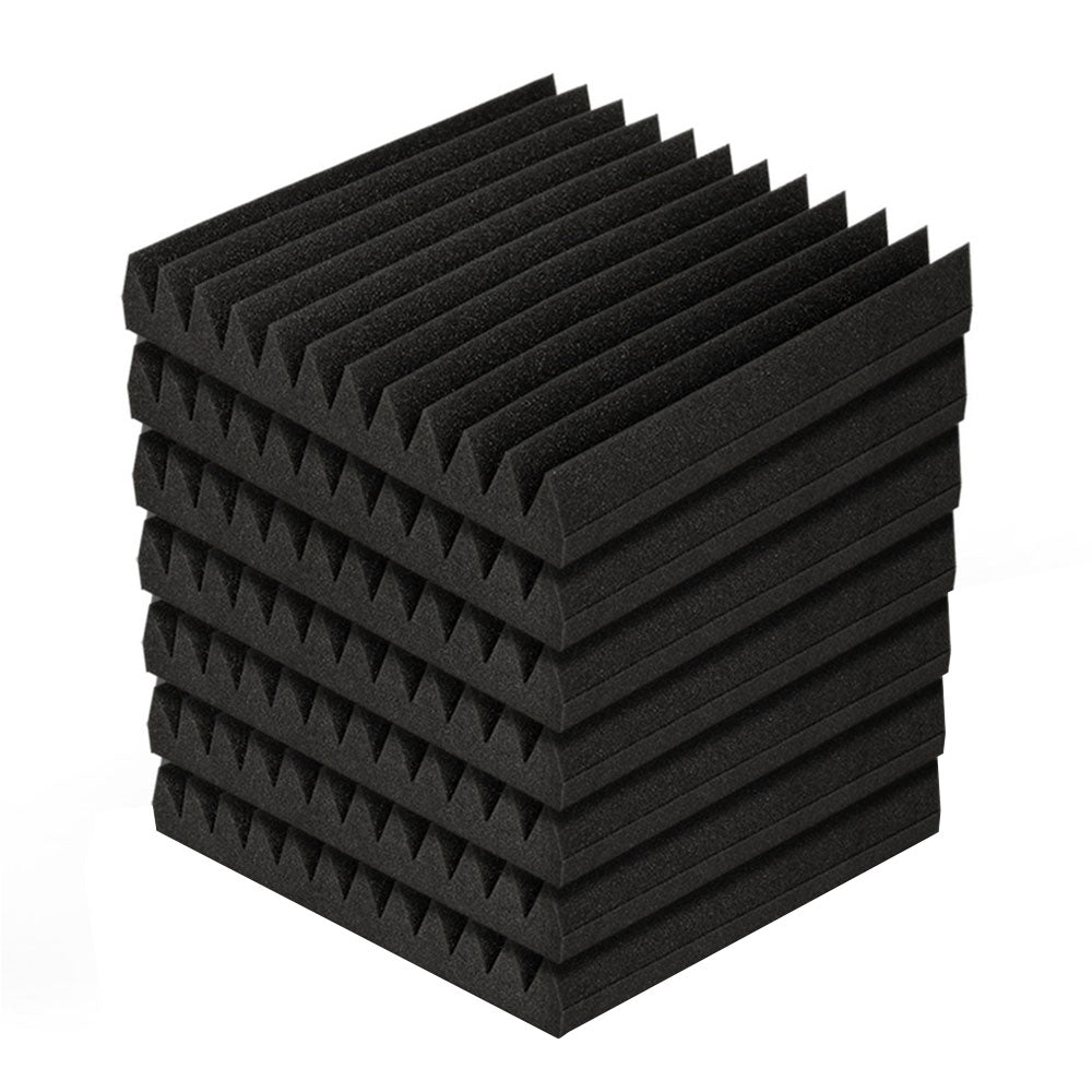Alpha Acoustic Foam 20pcs 30x30x5cm Sound Absorption Proofing Panel Studio Wedge - ShopFrenzy