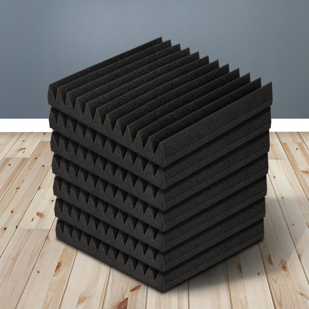 Alpha Acoustic Foam 20pcs 30x30x5cm Sound Absorption Proofing Panel Studio Wedge - ShopFrenzy