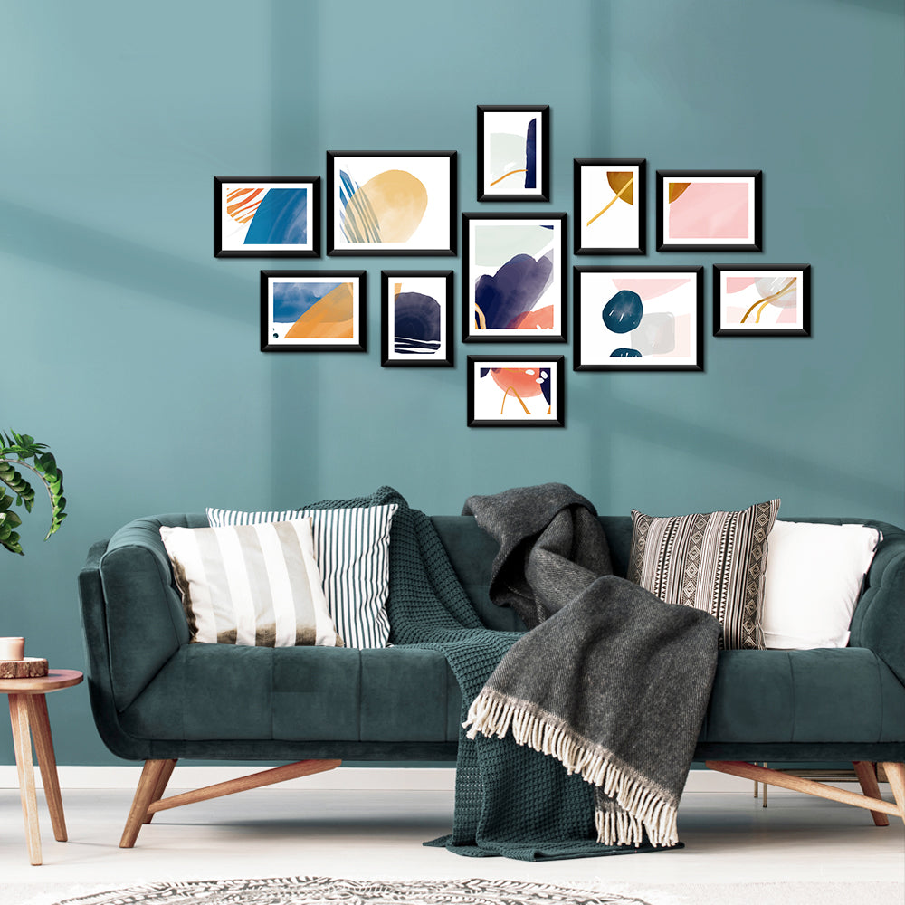 Artiss Photo Frames 11PCS 5x7in 6x8in 8x10in Hanging Wall Frame Black ShopFrenzy