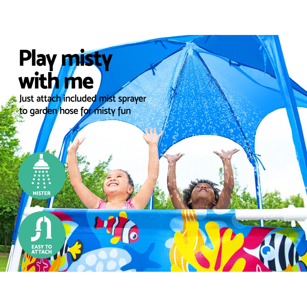 Bestway Swimming Pool Above Ground Plays Kids Steel Pro™ Mist Shade Pools ShopFrenzy