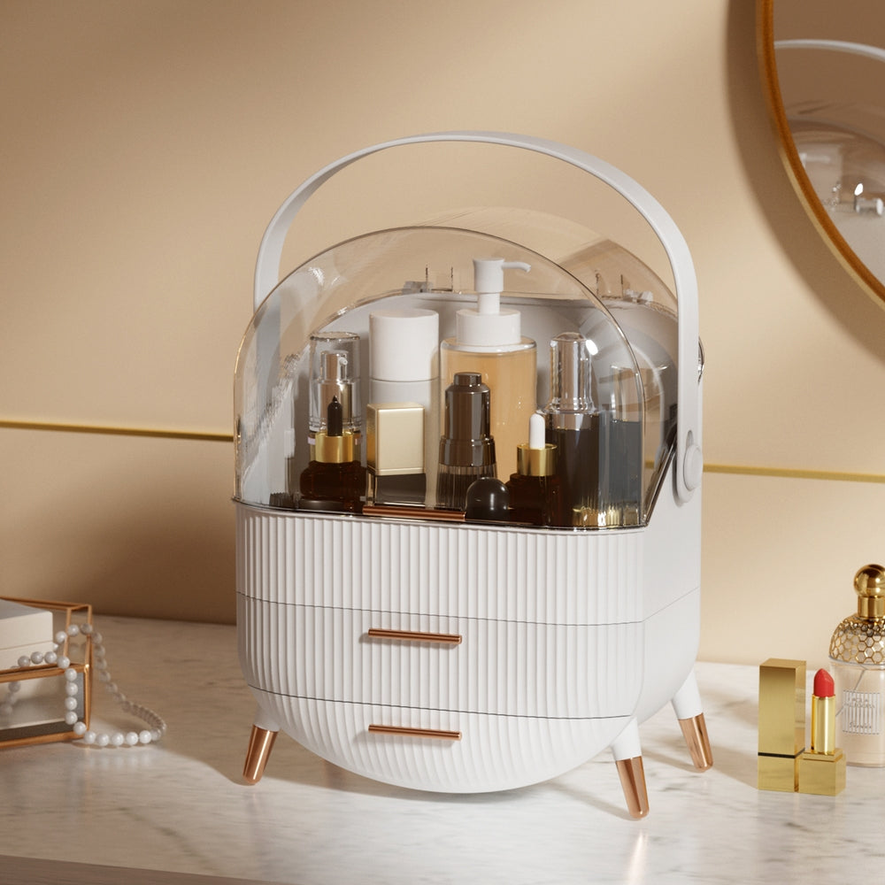 Embellir Makeup Case Portable Cosmetic Organizer Storage Box Jewellery Holder - ShopFrenzy