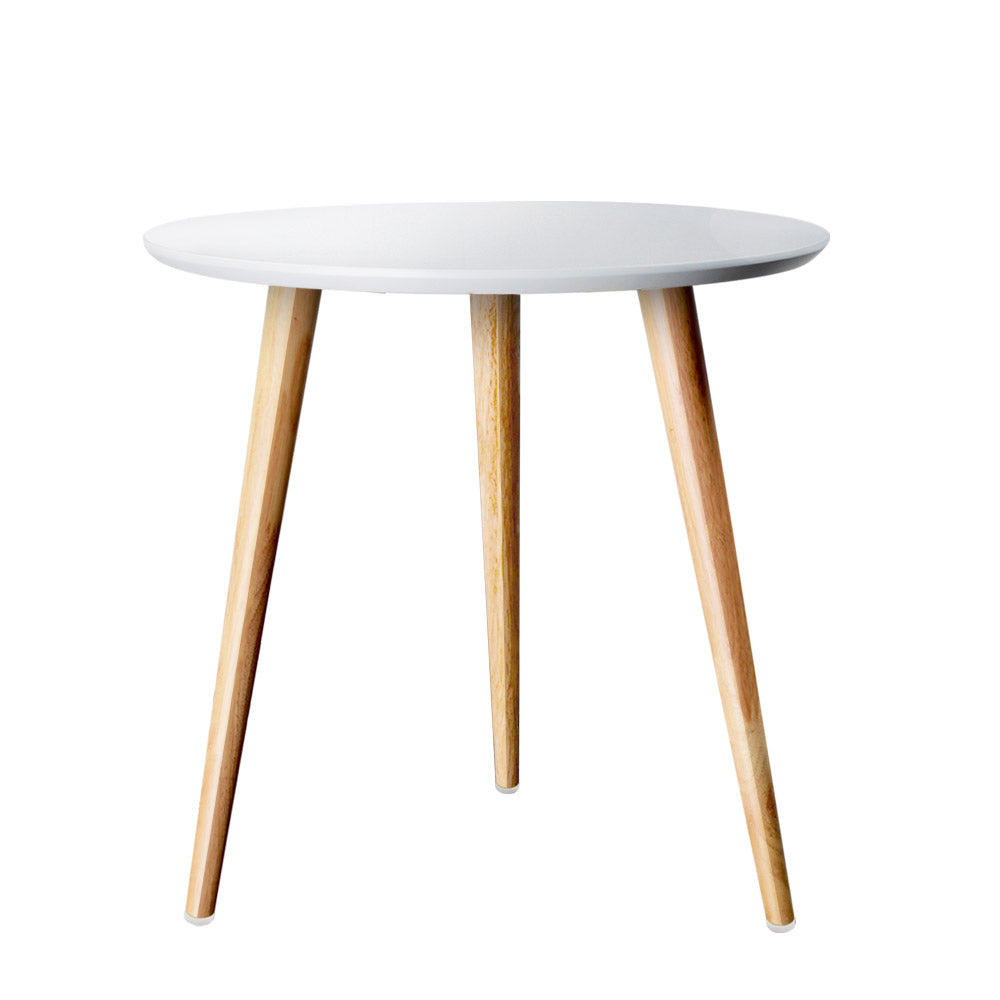 Artiss Coffee Table Round 50CM Callix - ShopFrenzy