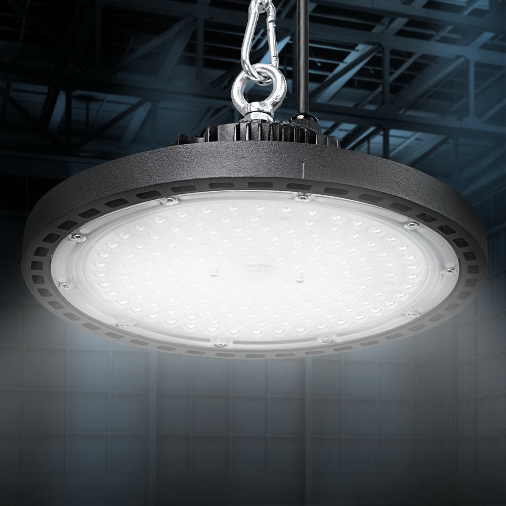 Leier LED High Bay Lights 100W UFO Industrial Workshop Warehouse Factory Lamp - ShopFrenzy