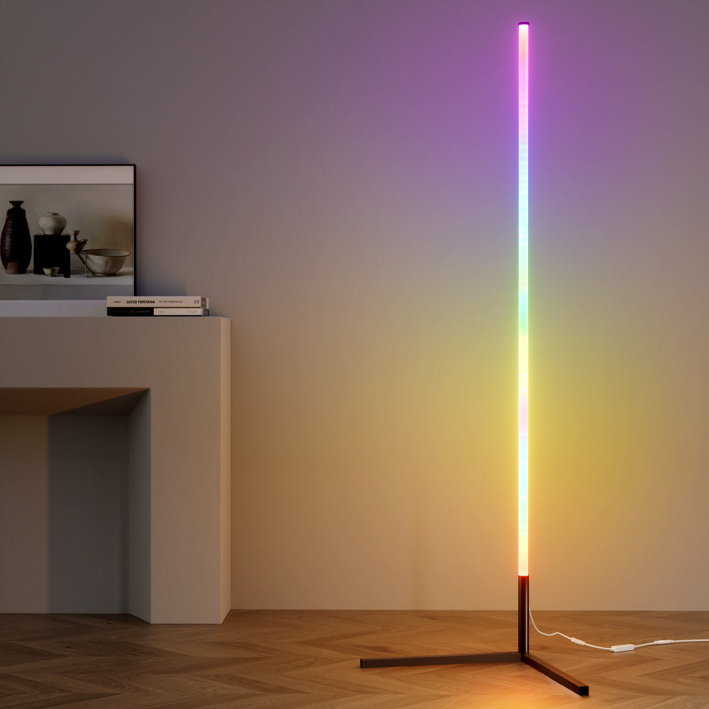 Artiss RGB LED Floor Lamp Remote Control Corner Light Stand Gaming Room 150CM - ShopFrenzy