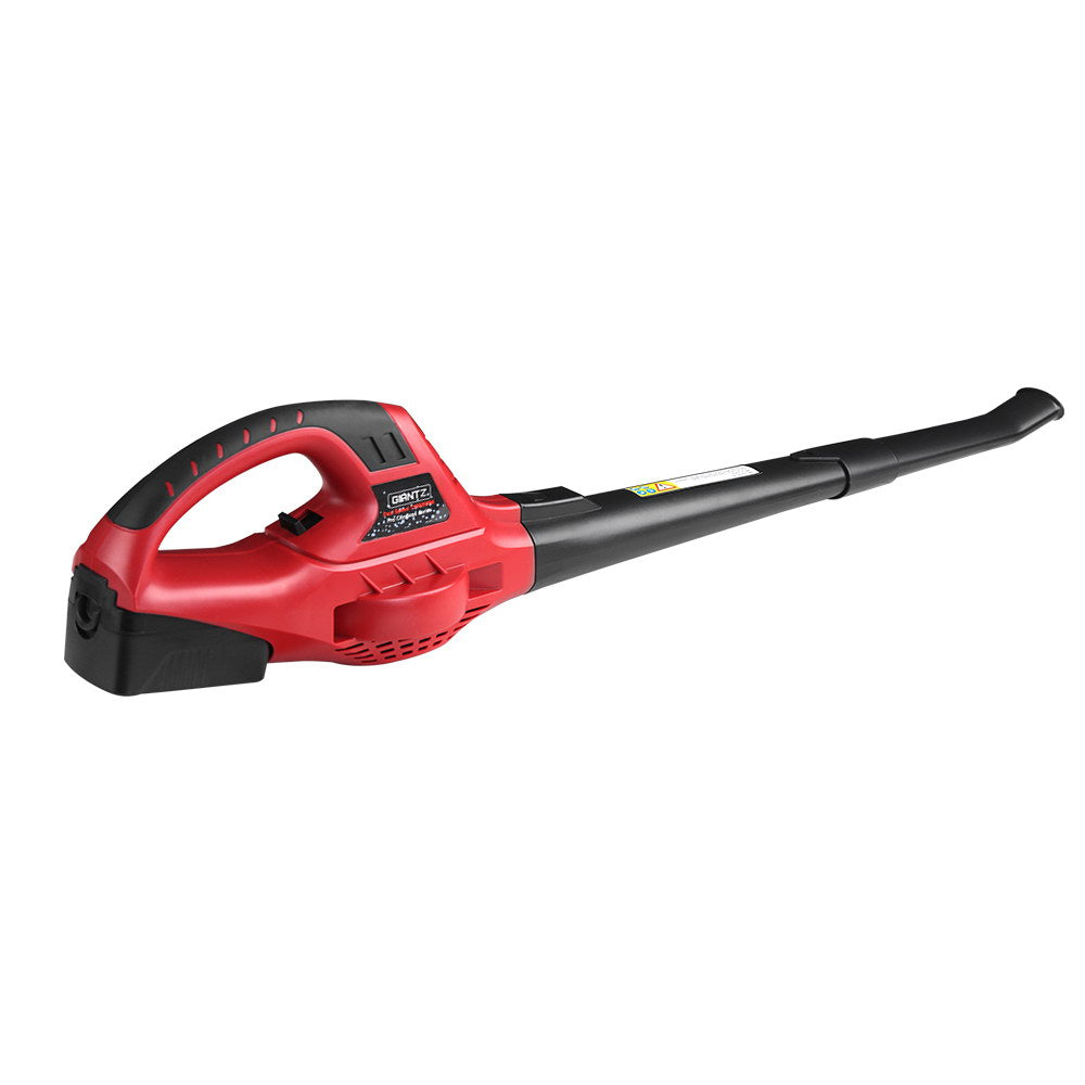 Giantz 20V Cordless Leaf Blower Garden Lithium Electric Battery Nozzles 2-Speed - ShopFrenzy