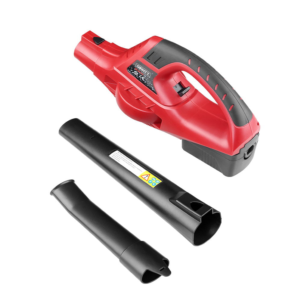 Giantz 20V Cordless Leaf Blower Garden Lithium Electric Battery Nozzles 2-Speed - ShopFrenzy