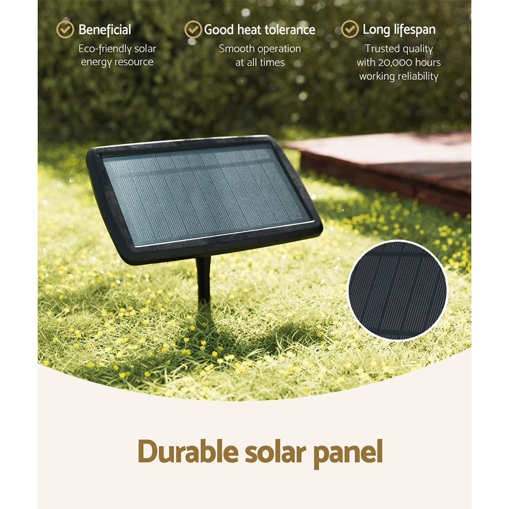 17m Solar Festoon Lights Outdoor LED String Light Christmas Party Decor - ShopFrenzy