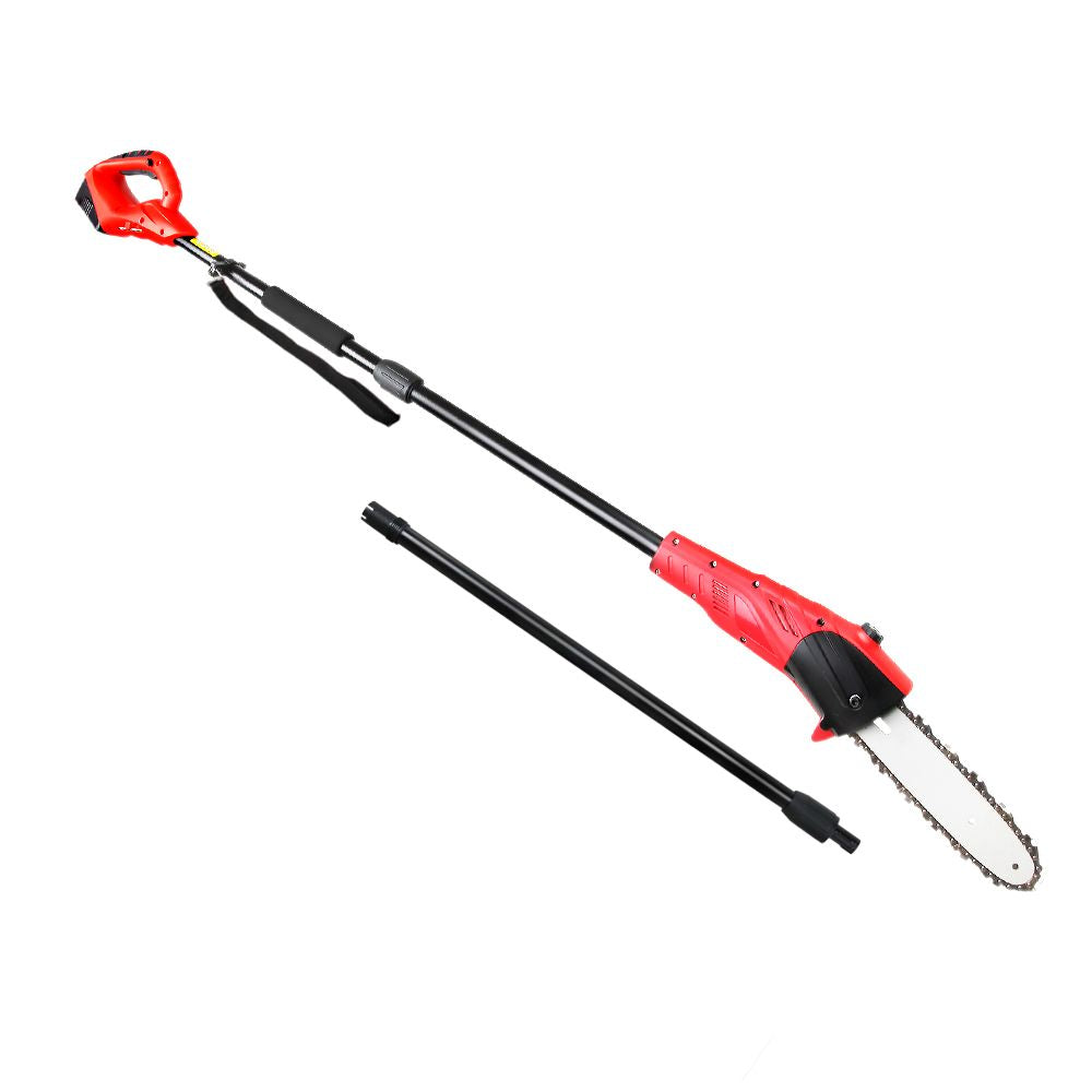 Giantz Chainsaw Cordless Pole Chain Saw 20V 8in Pruner 2.7m Long Reach Battery - ShopFrenzy