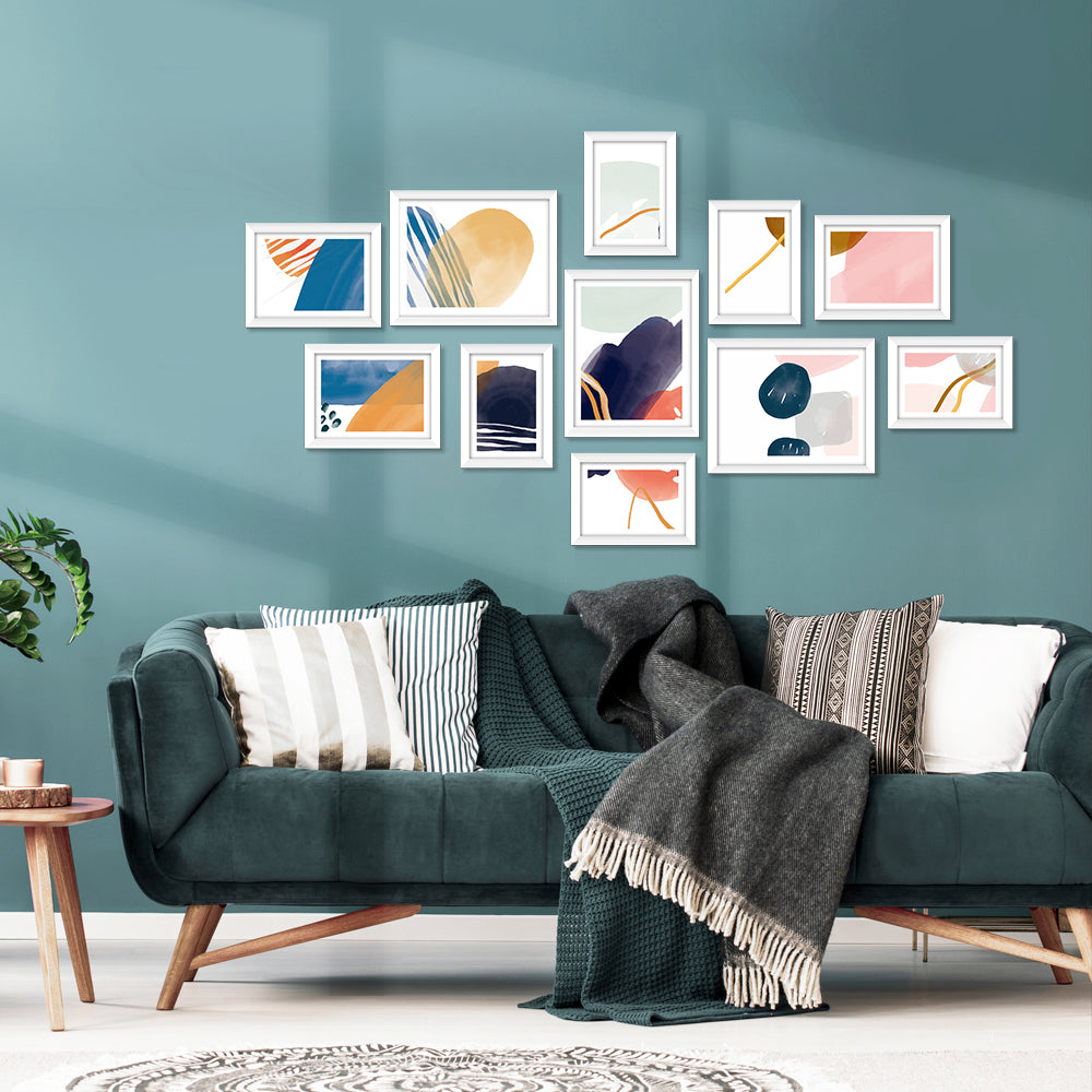 Artiss Photo Frames Art Holder 11PCS 5x7" 6x8" 8x10" White - ShopFrenzy