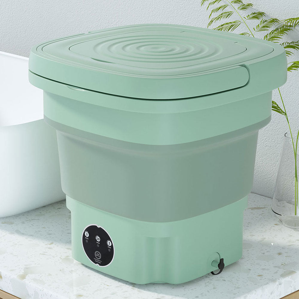 Devanti Portable Washing Machine 8L Green - ShopFrenzy