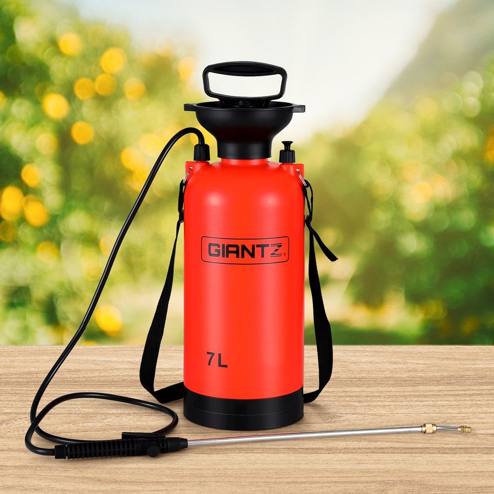Giantz Weed Sprayer Pressure 7L Shoulder Garden Spray - ShopFrenzy
