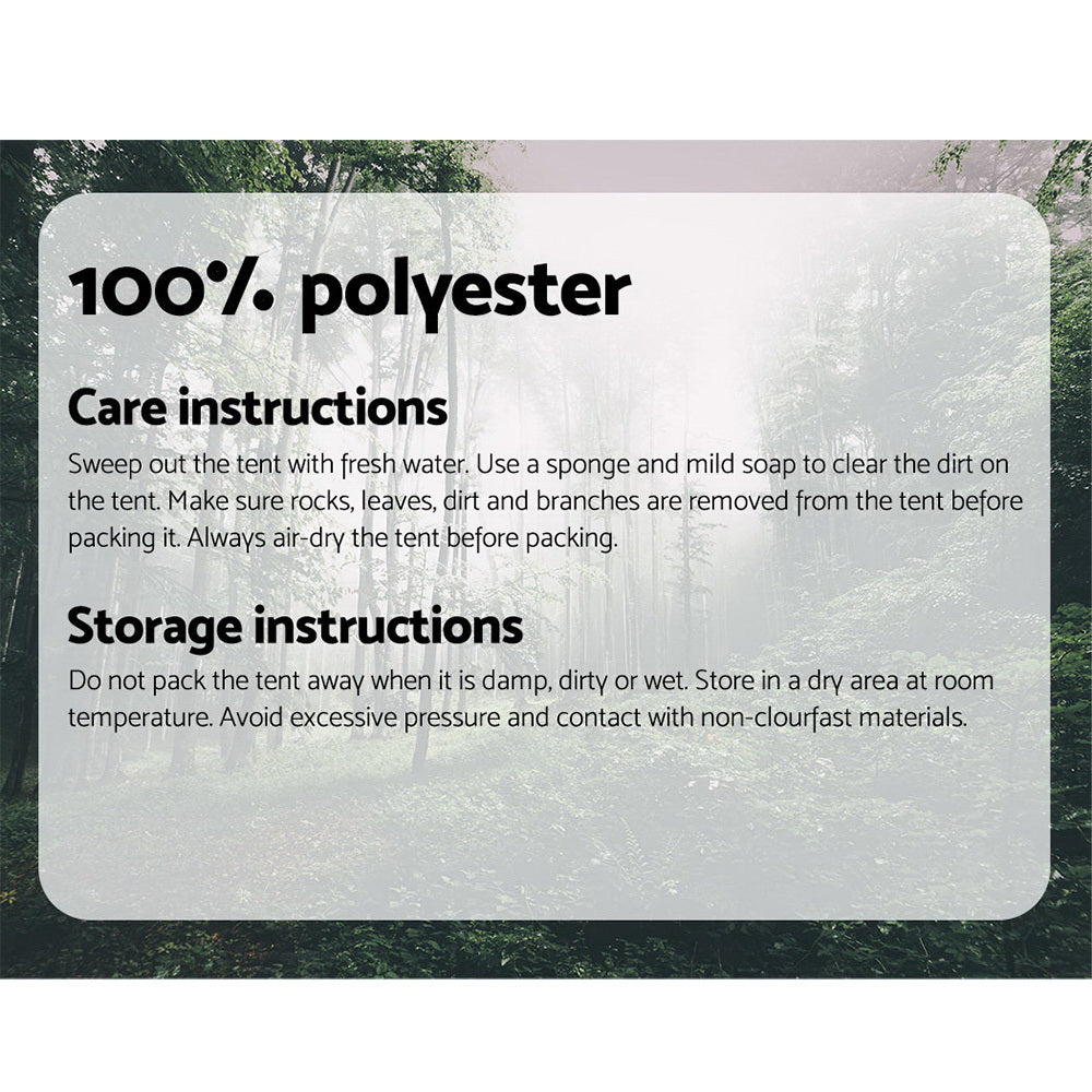 Weisshorn Camping Shower Toilet Tent Outdoor Portable Changing Room Ensuite - ShopFrenzy