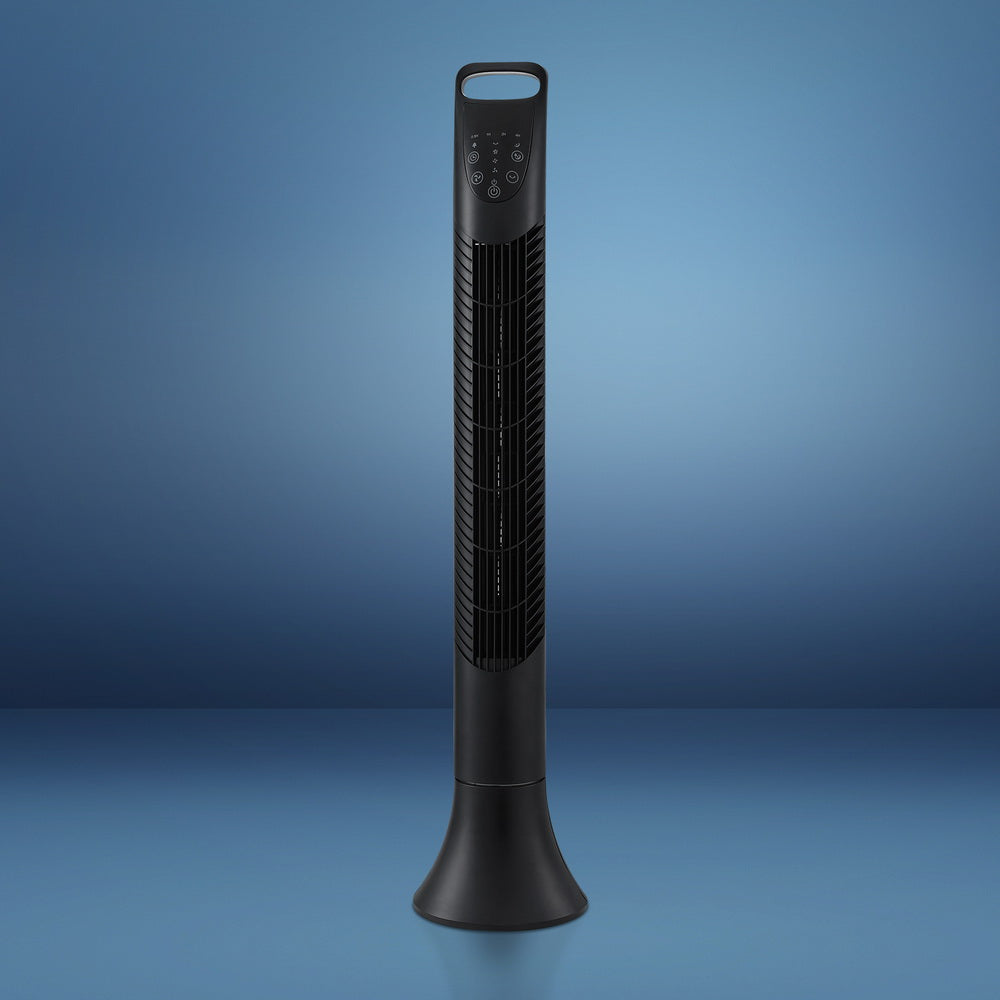 Devanti Tower Fan Oscillating 3 Speeds with Remote 91cm - ShopFrenzy