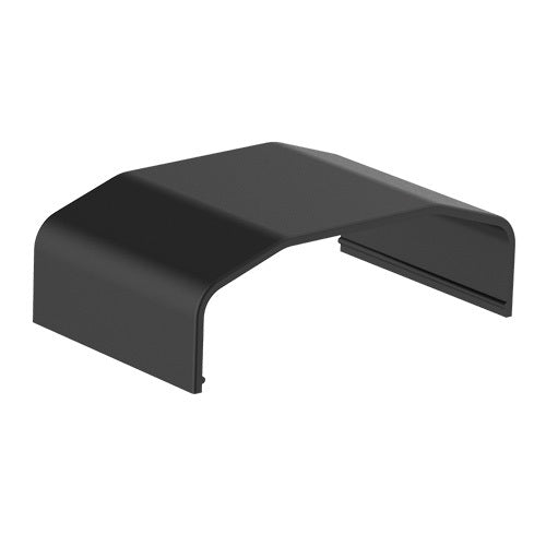 BRATECK Plastic Cable Cover Joint Material:ABS Dimensions 64x21.5x40mm - Black - ShopFrenzy