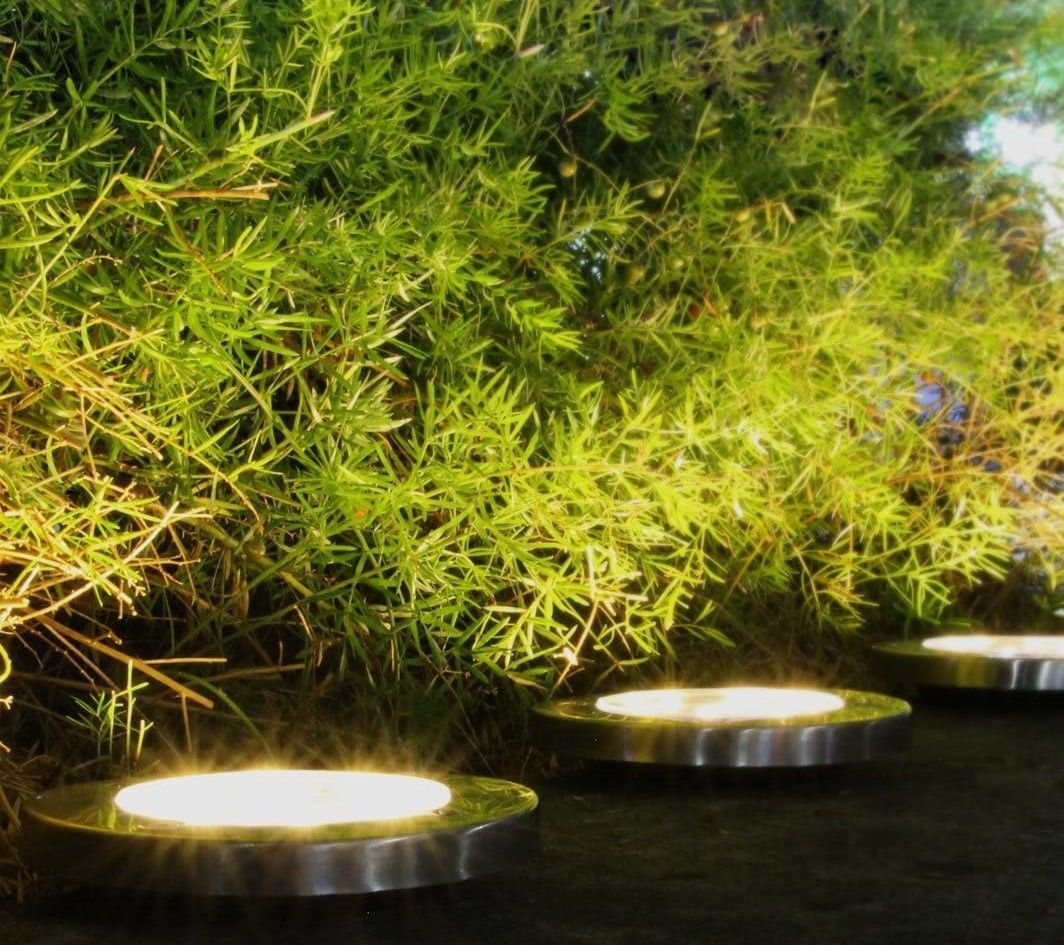8 Pack LED Solar Pathway Lights Outdoor Solar Ground Lights (Warm White) - ShopFrenzy