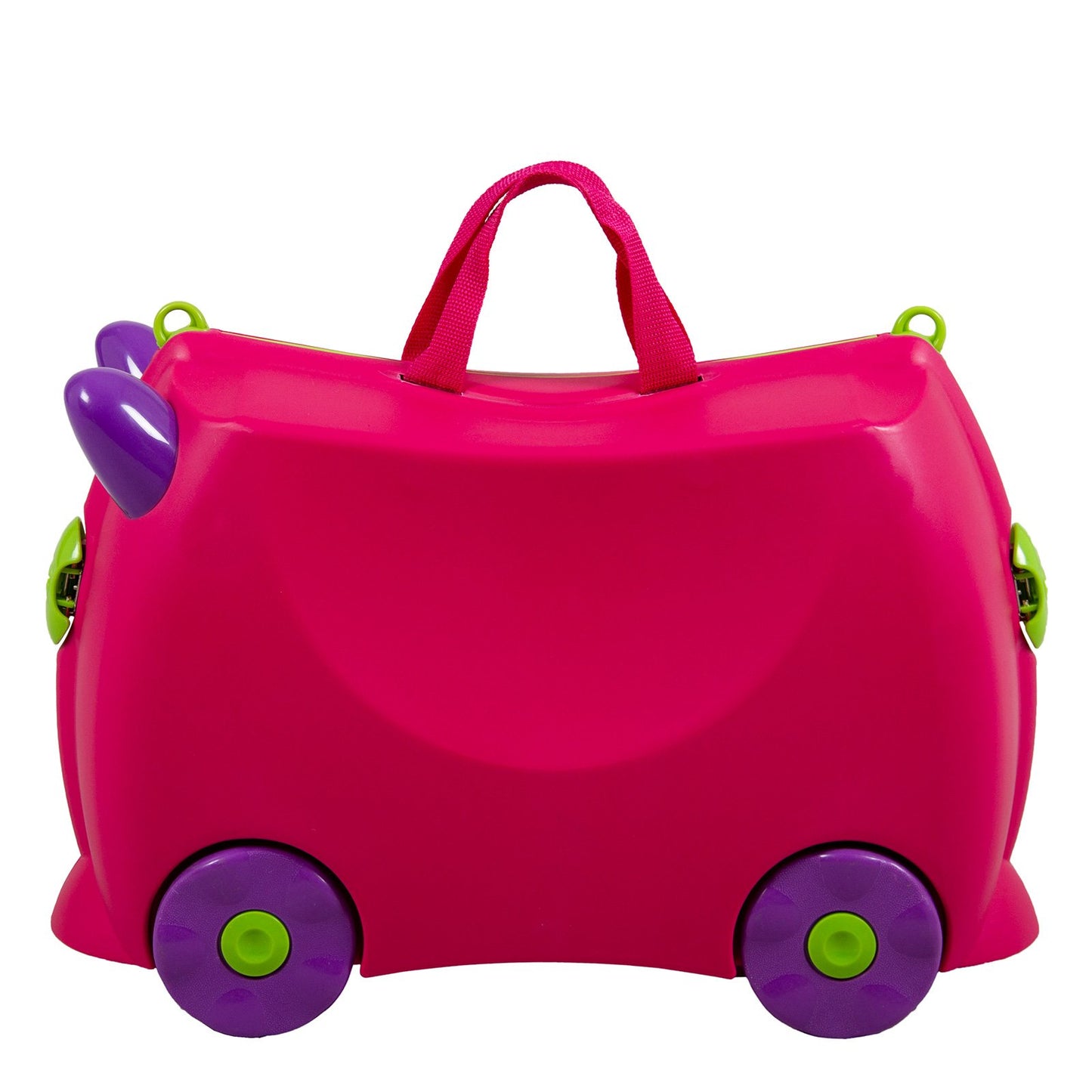 Kiddicare Bon Voyage Kids Ride On Suitcase Luggage Travel Bag Pink - ShopFrenzy