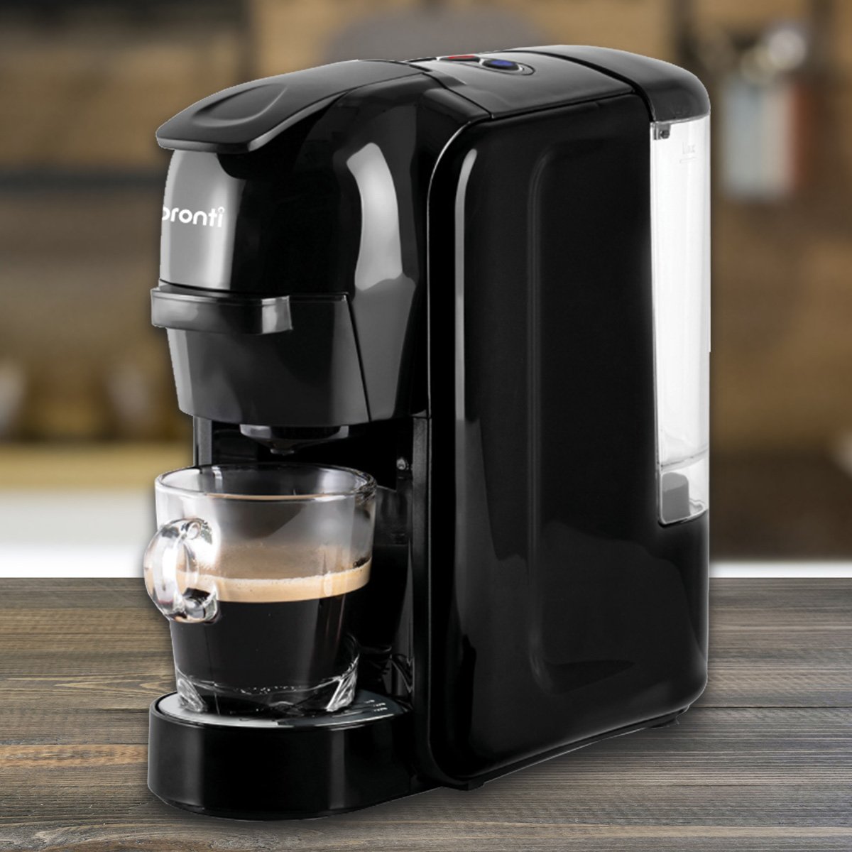 Pronti HomeMaid 3-in-1 Coffee Machine Multi-Capsule Pods and Ground Coffee Nespresso & Caffitaly Compatible CM-511HM - ShopFrenzy