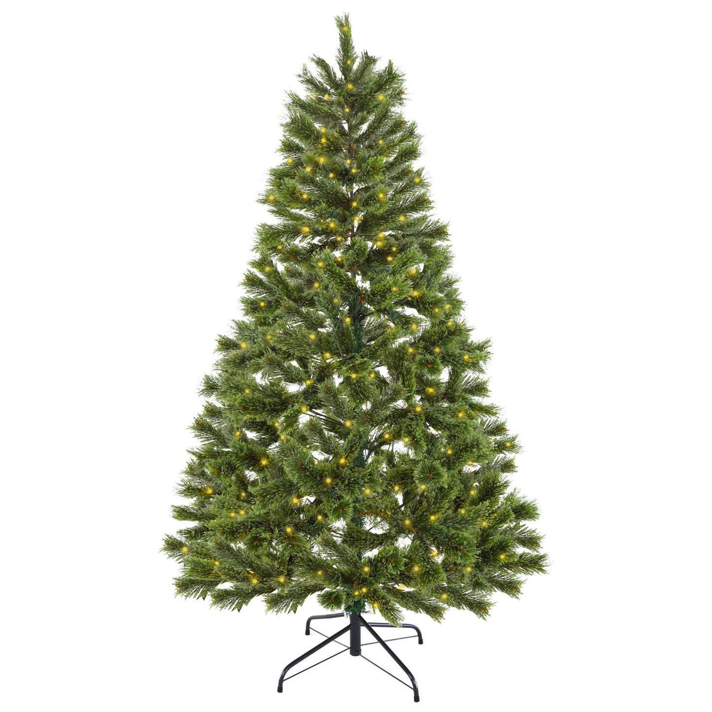 Christabelle 1.2m Prelit Lumina Pine Christmas Tree With 150 Led Lights - ShopFrenzy