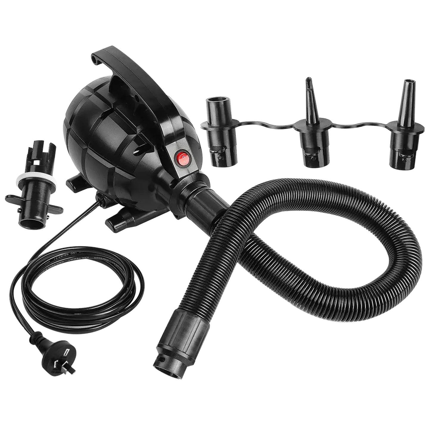 Kahuna 500w Isup Electric Air Pump - Efficient Inflatable Device For Rapid Airflow, Use For Airtrack Mats, Rafts, Air Mattresses, Pool Toys - ShopFrenzy