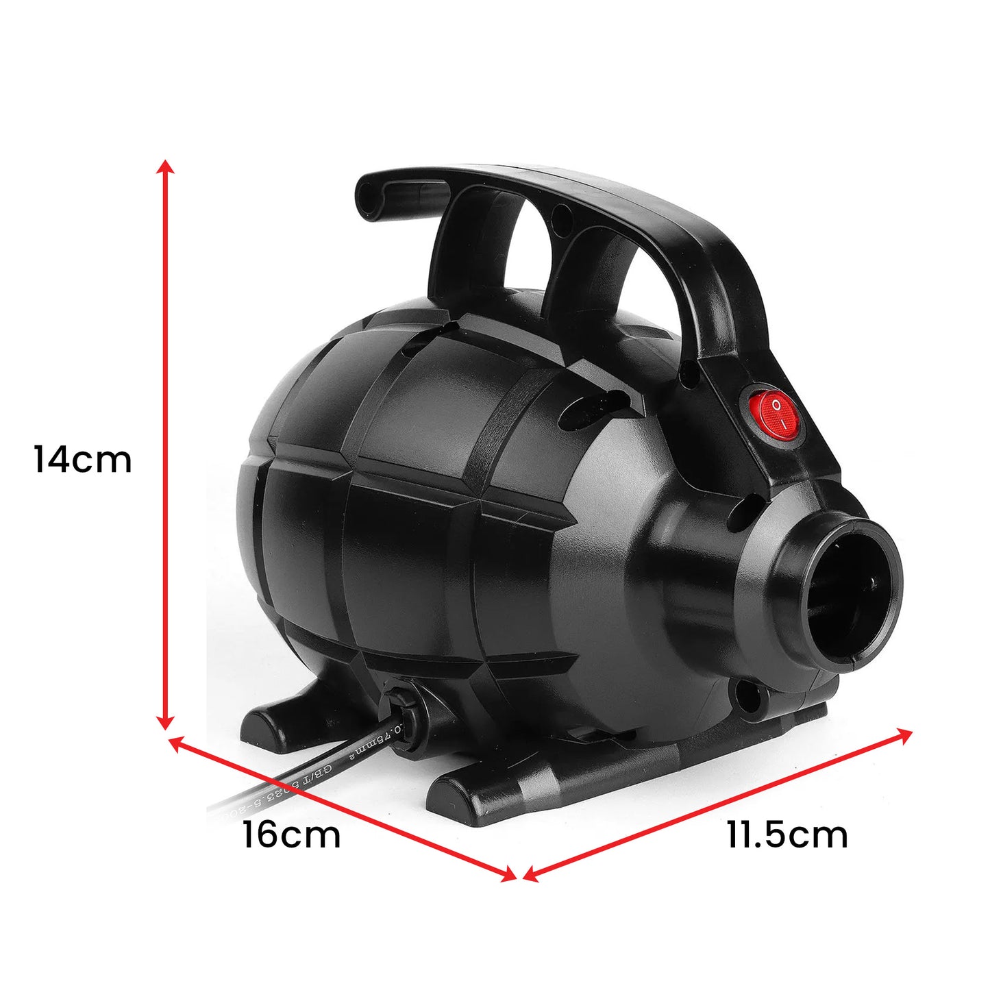 Kahuna 500w Isup Electric Air Pump - Efficient Inflatable Device For Rapid Airflow, Use For Airtrack Mats, Rafts, Air Mattresses, Pool Toys - ShopFrenzy