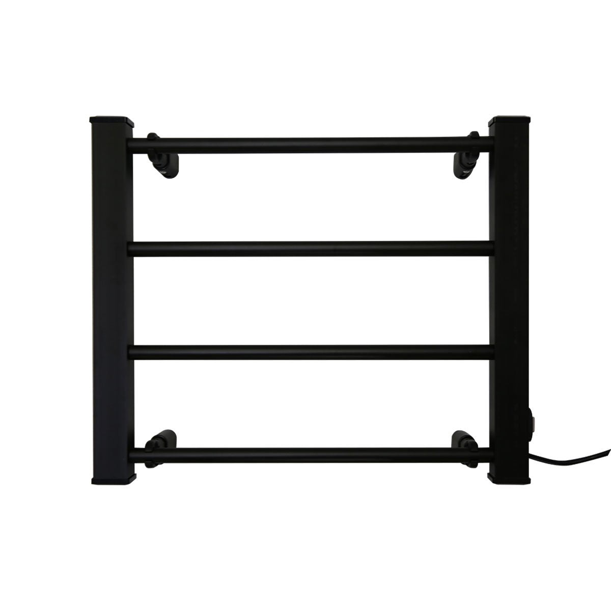 Pronti Heated Towel Rack Electric Bathroom Towel Rails Warmer Ev-60 -black - ShopFrenzy