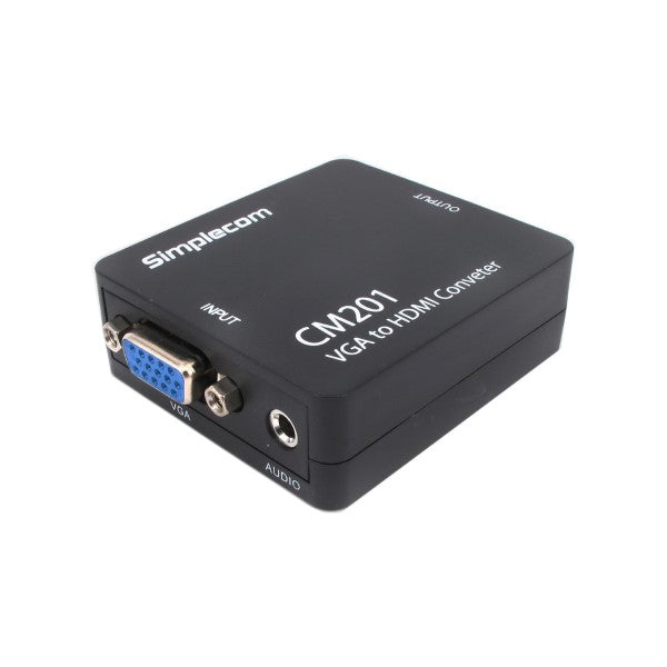 Simplecom CM201 Full HD 1080p VGA to HDMI Converter with Audio - ShopFrenzy