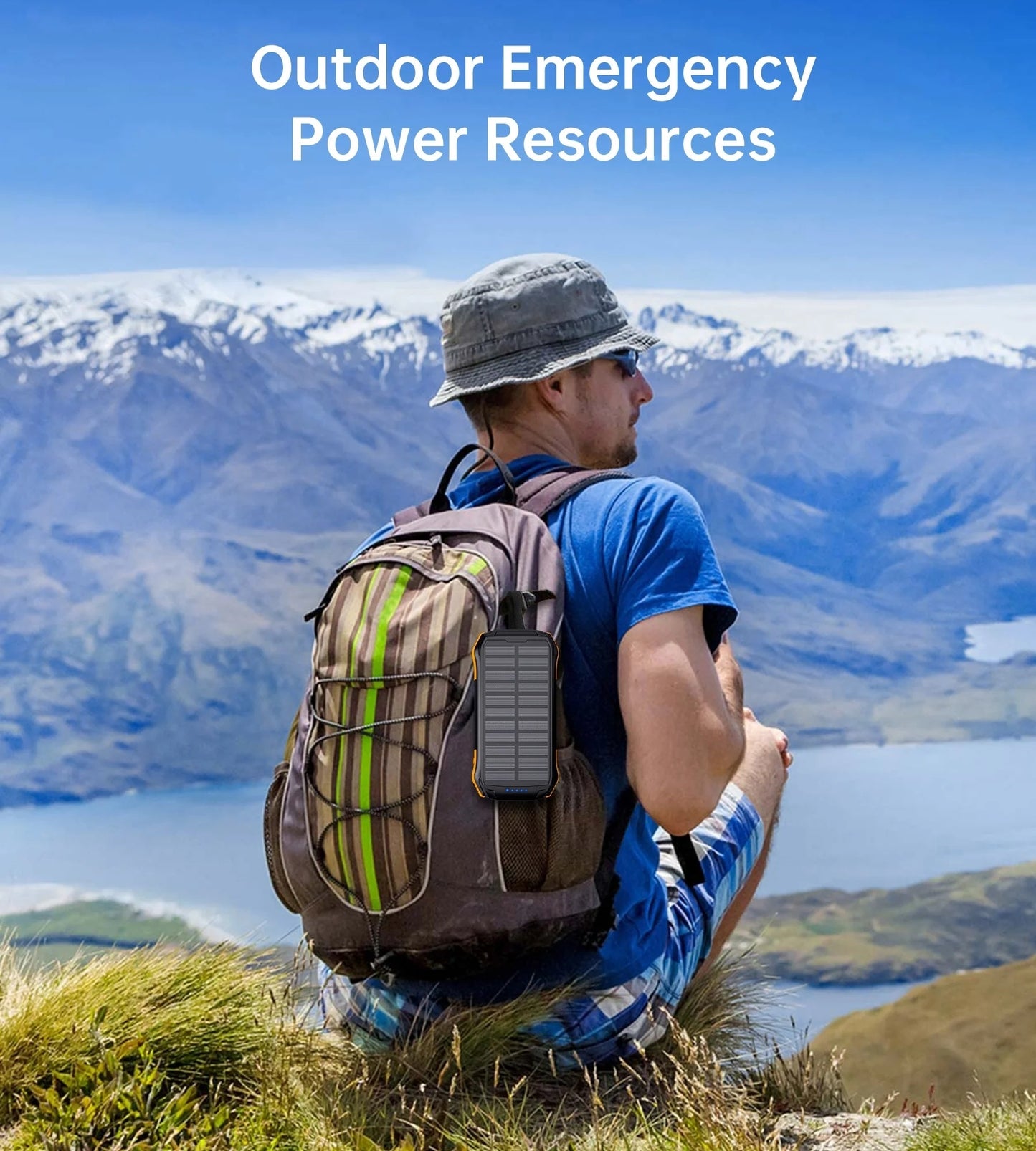 CHOETECH B659 10000mAh Solar Power Bank - ShopFrenzy