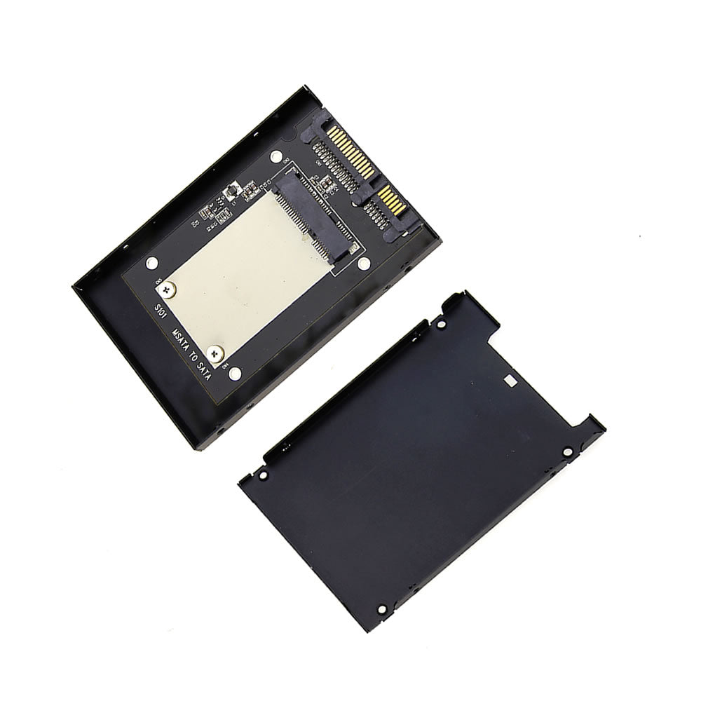 Simplecom SA101 mSATA to 7mm 2.5" SATA Converter Enclosure Aluminium - ShopFrenzy