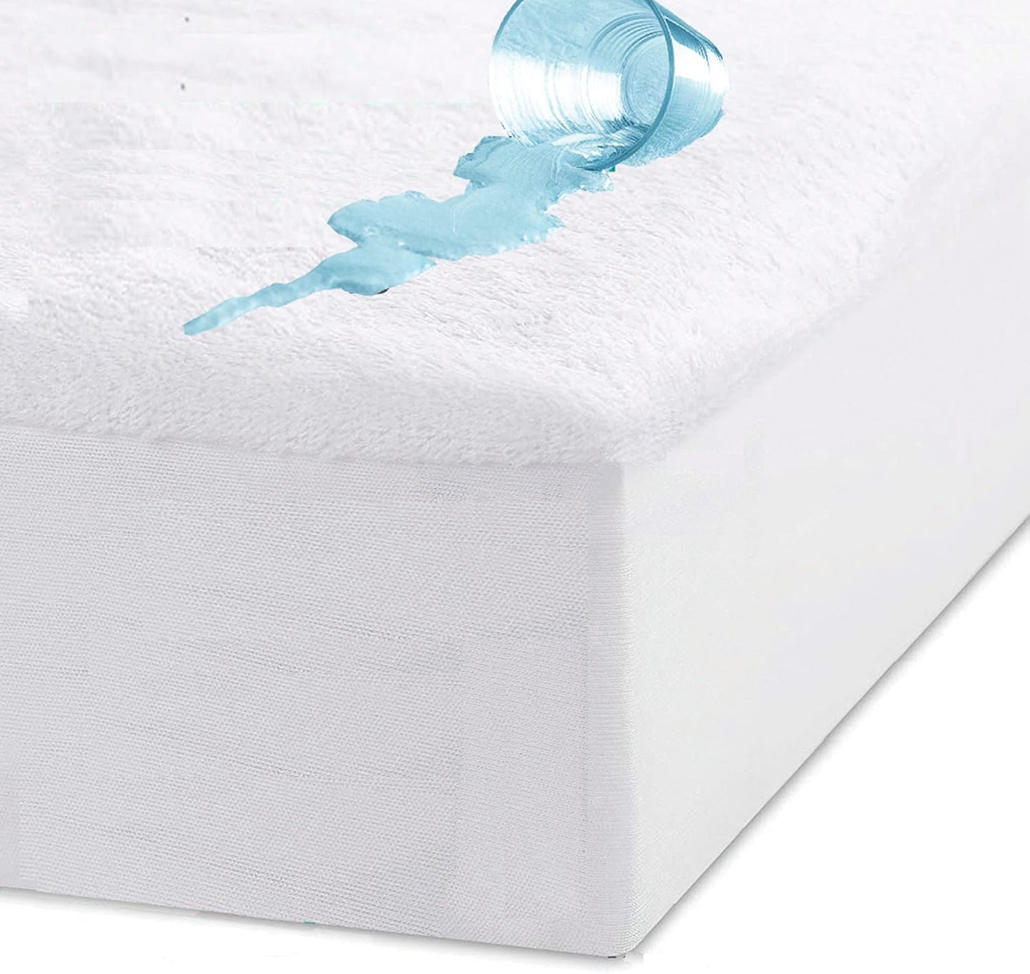 MATTRESS PROTECTOR - WATERPROOF- KING SIZE - ShopFrenzy