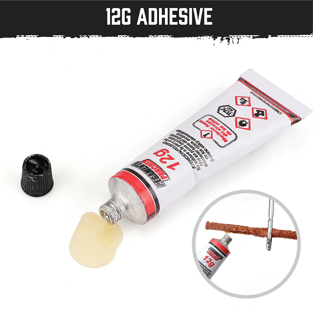 2packs x 6Pcs Tyre Repair Kit Tire Puncture Emergency Tools Set Motorcycle Bike Car AU - ShopFrenzy