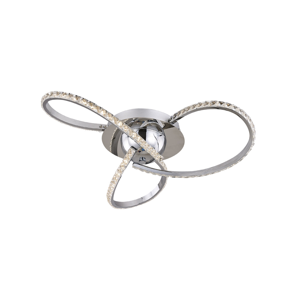 Irie Dimmable 3 Lights LED Ceiling Light - Chrome - ShopFrenzy