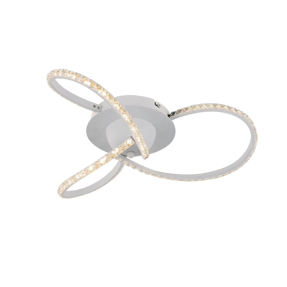 Irie Dimmable 3 Lights LED Ceiling Light - White - ShopFrenzy