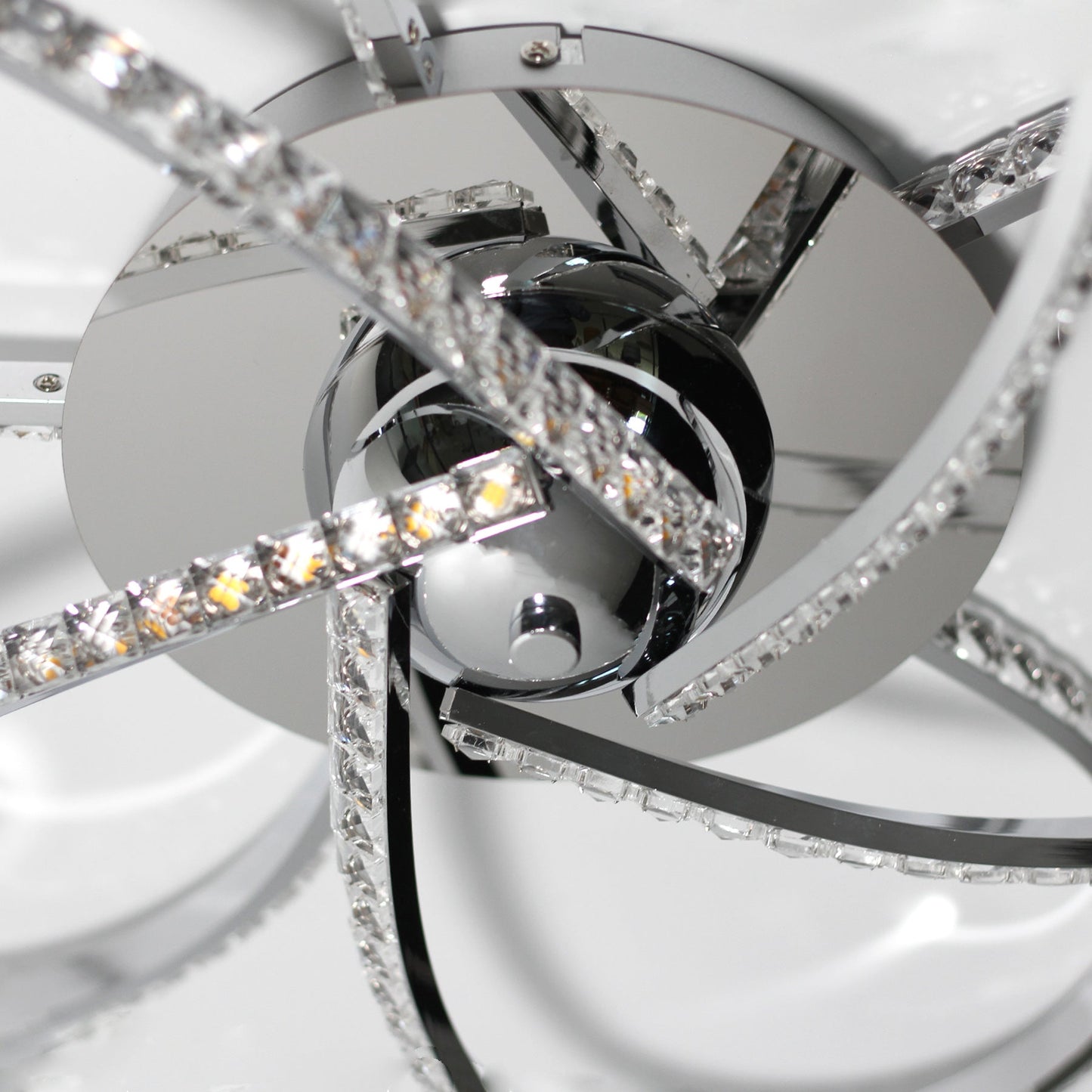 Irie Dimmable 5 Lights LED Ceiling Light - Chrome - ShopFrenzy