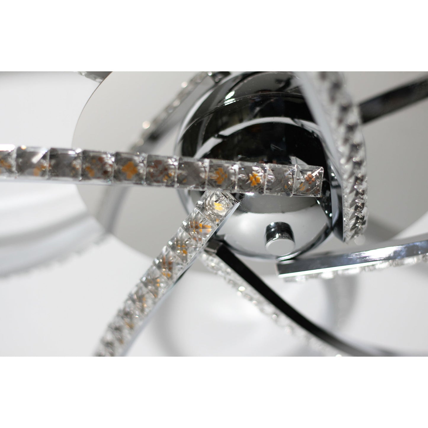 Irie Dimmable 5 Lights LED Ceiling Light - Chrome - ShopFrenzy