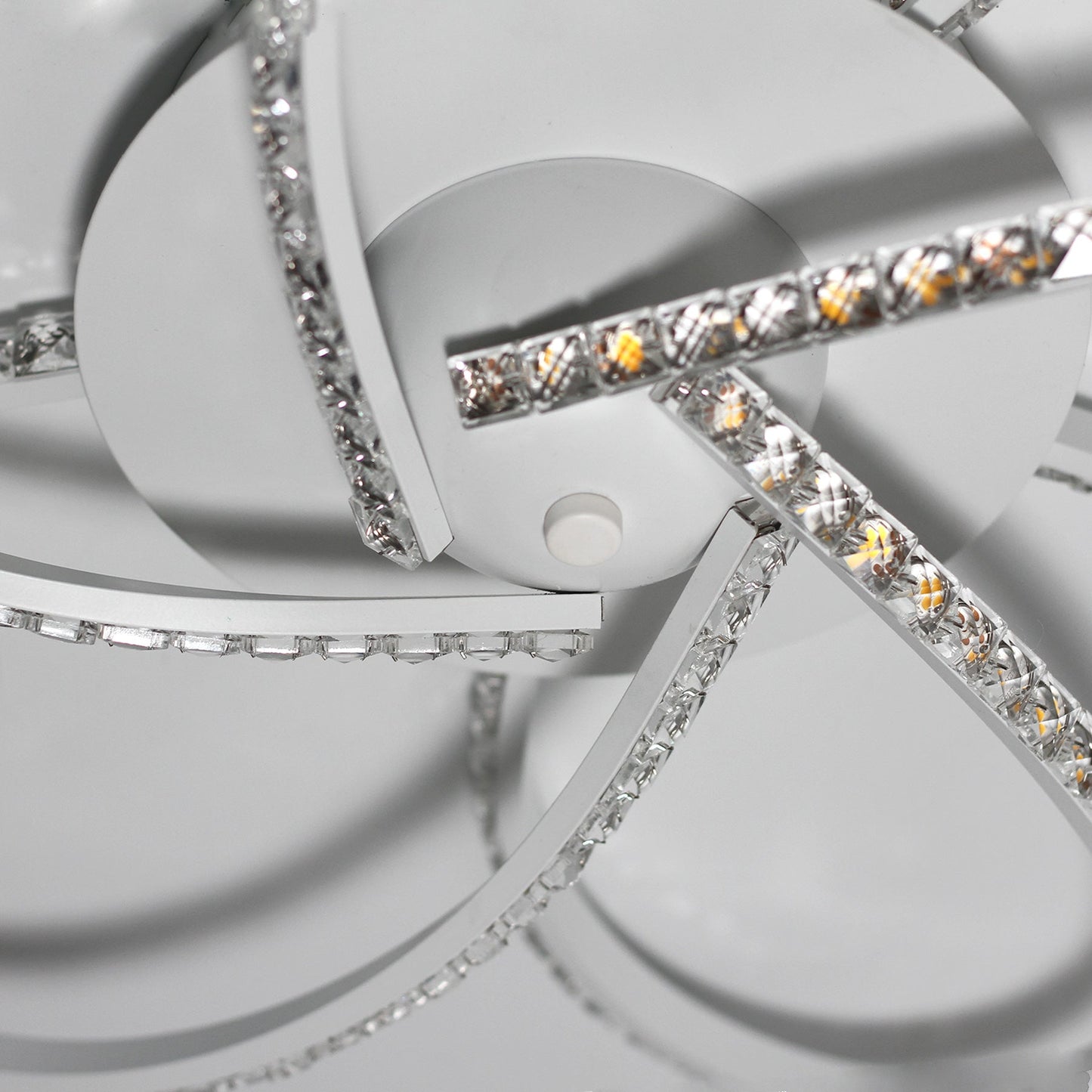 Irie Dimmable 5 Lights LED Ceiling Light - White - ShopFrenzy