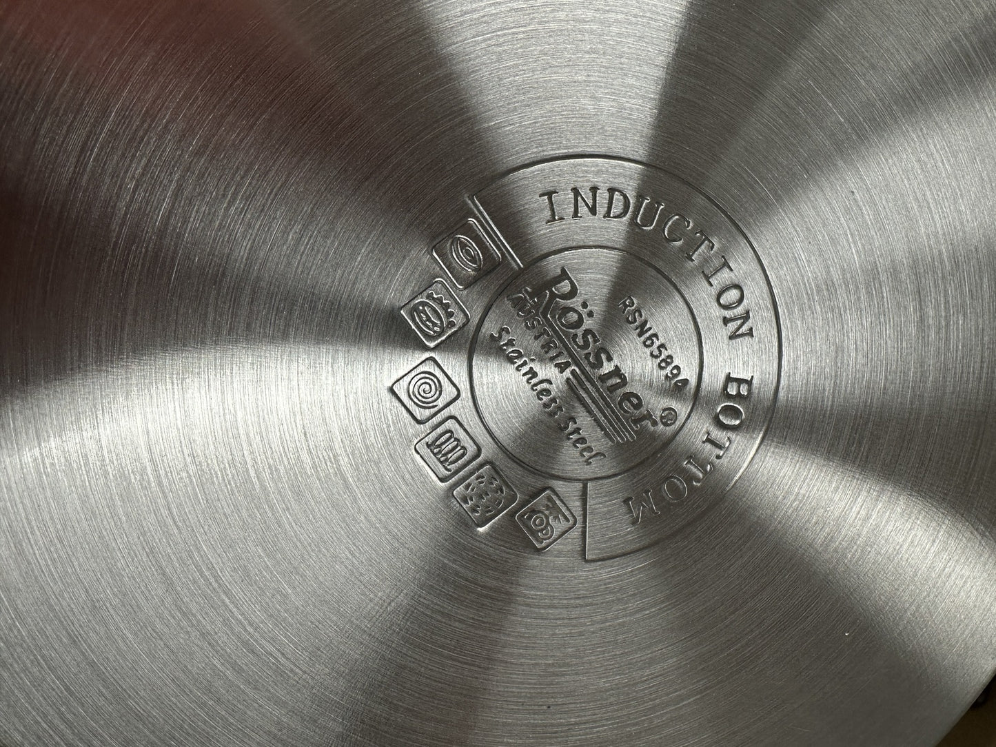 Rossner Stainless Steel Induction Cookware Set Casserole Stockpot - 3 Pots with Lids - ShopFrenzy