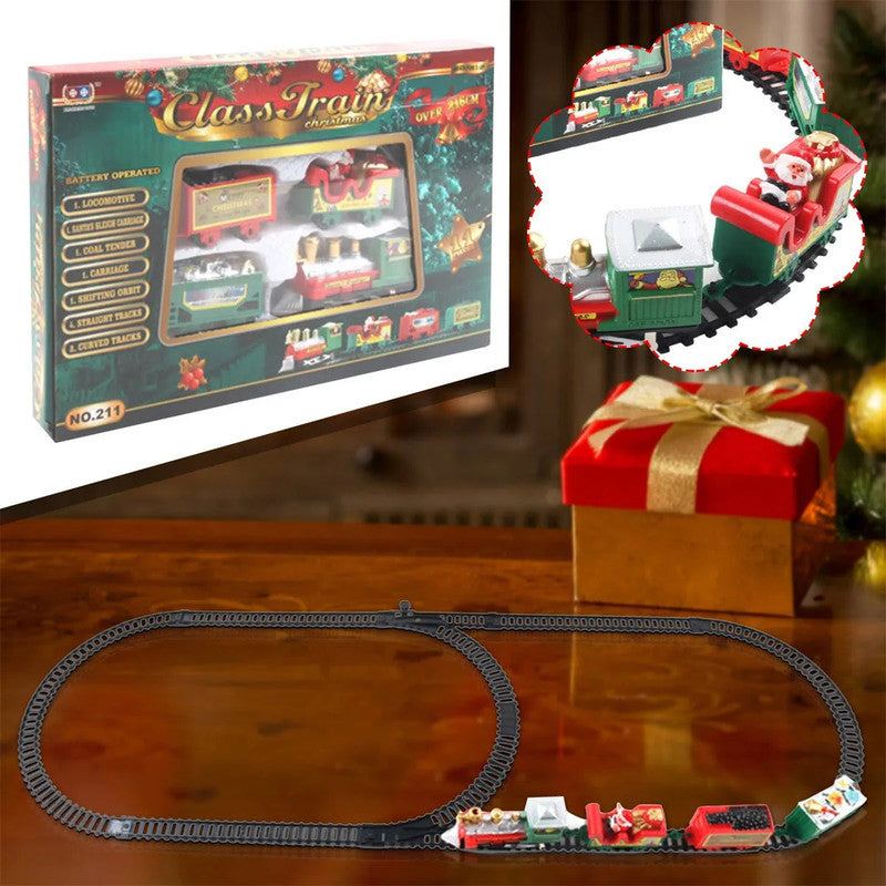 Realistic Christmas Electric Train Set - ShopFrenzy
