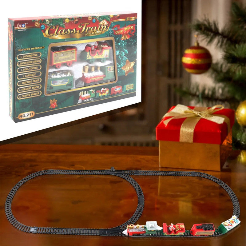 Realistic Christmas Electric Train Set - ShopFrenzy