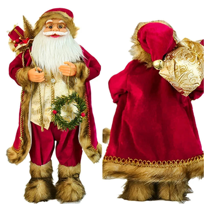 Christmas Santa Claus Doll  - 30cm - ShopFrenzy