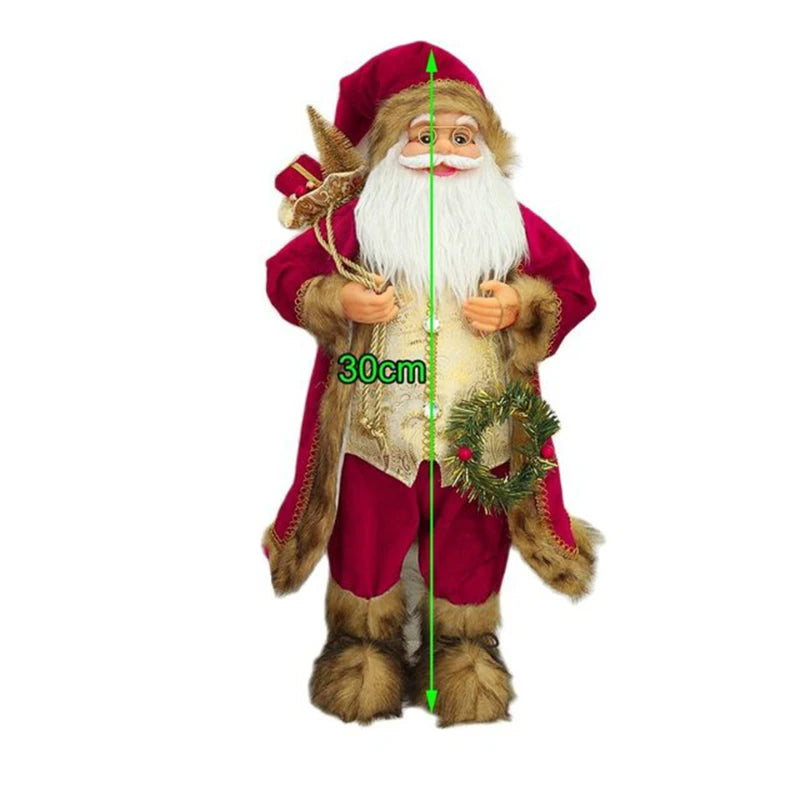Christmas Santa Claus Doll  - 30cm - ShopFrenzy
