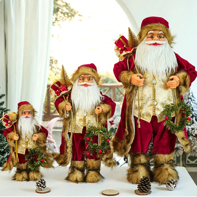 Christmas Santa Claus Doll  - 30cm - ShopFrenzy