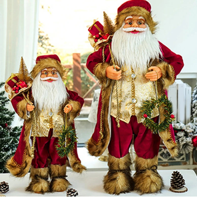 Christmas Santa Claus Doll  - 30cm - ShopFrenzy