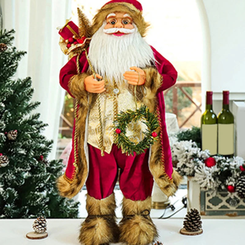Christmas Santa Claus Doll  - 30cm - ShopFrenzy