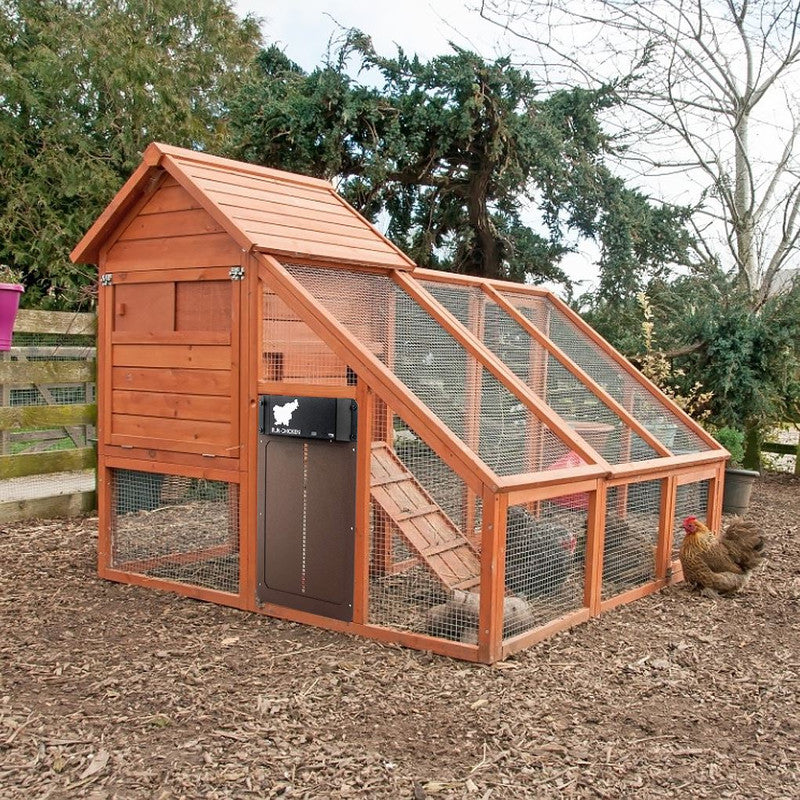 NNETM PCS Automatic Chicken House Coop Door Light-Sensitive Night And Morning Delay Auto Guard Door Opening For Chickens - ShopFrenzy