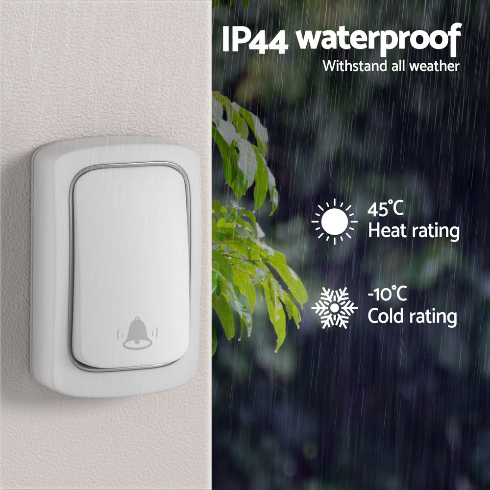 UL-tech Wireless Doorbell Plugin Receiver - ShopFrenzy
