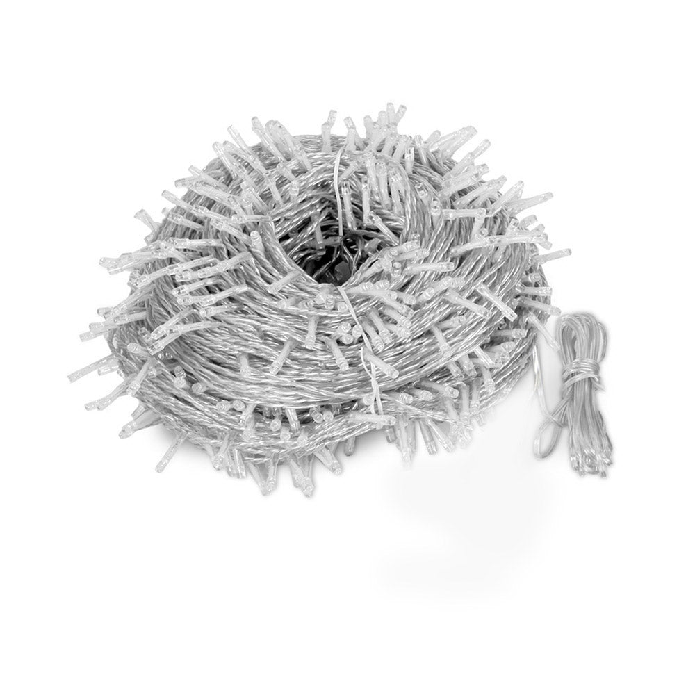 32M Christmas Lights Icicle Light 960 LED Warm White Jingle Jollys - ShopFrenzy