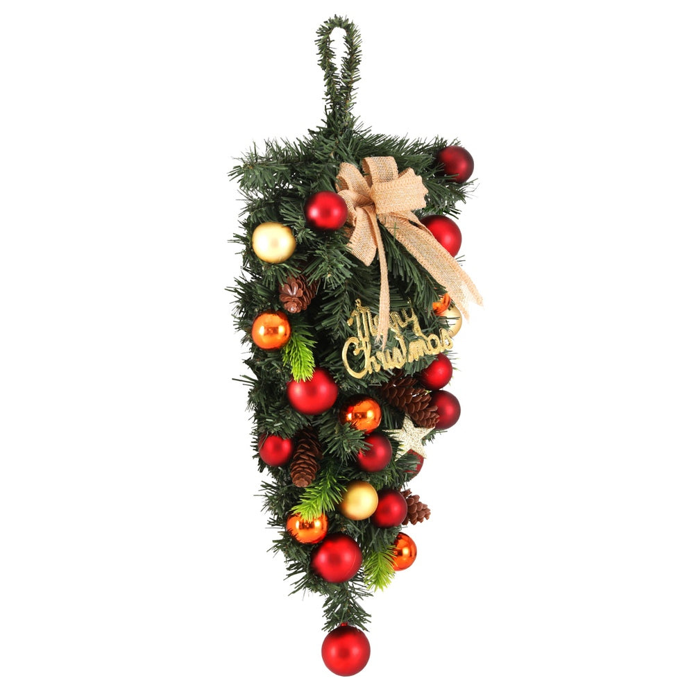 Jingle Jollys Hanging Christmas Garland 50CM Ornaments Party Decorations - ShopFrenzy