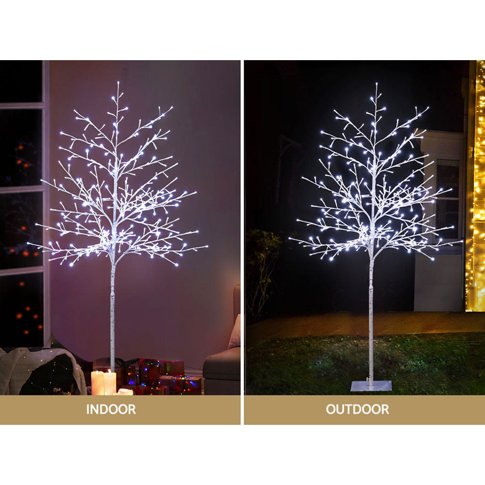 1.5M Christmas Tree 304 LED Solar Jingle Jollys - ShopFrenzy