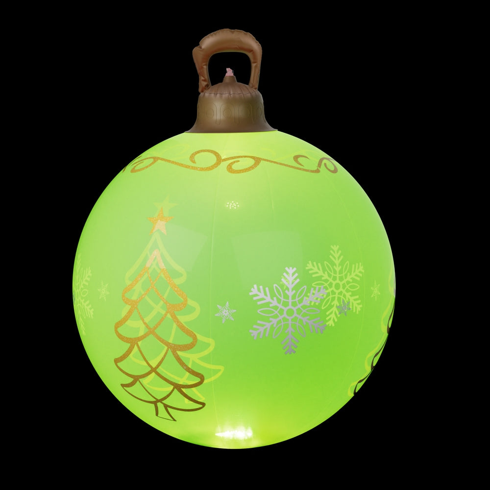 Jingle Jollys Christmas Inflatable Ball 60cm Led Illuminated Xmas Decoration - ShopFrenzy