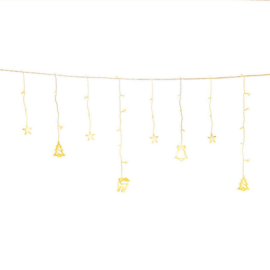 138 LED 3M Christmas Lights Icicle Light Warm White Jingle Jollys - ShopFrenzy